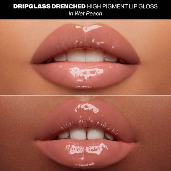 ❤️ 🆕 MORPHE Dripglass Drenched High Pigment Lip Gloss - 0.12 fl oz - Picture 3 of 9